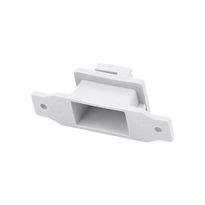 Aislador de Paso Gris Reforzado para Cercos Eléctricos / Aislamiento hasta 18 kV / Resistente a Clima Extremo / Polipropileno y Policarbonato