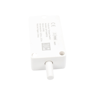 Tamper Switch NO / Contactos de Plata / 12 VDC / 0.5 A / UL y CE