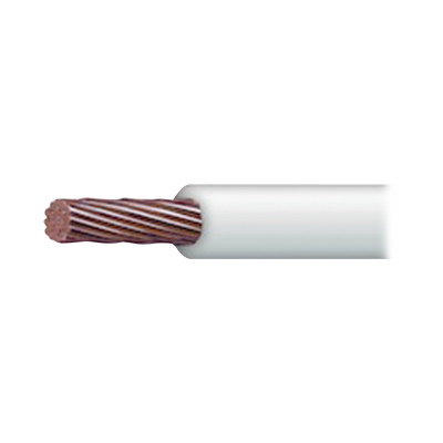 Cable THW-LS / Calibre 14 AWG / 19 Hilos / Color Blanco / Bobina 100 m (328 ft)