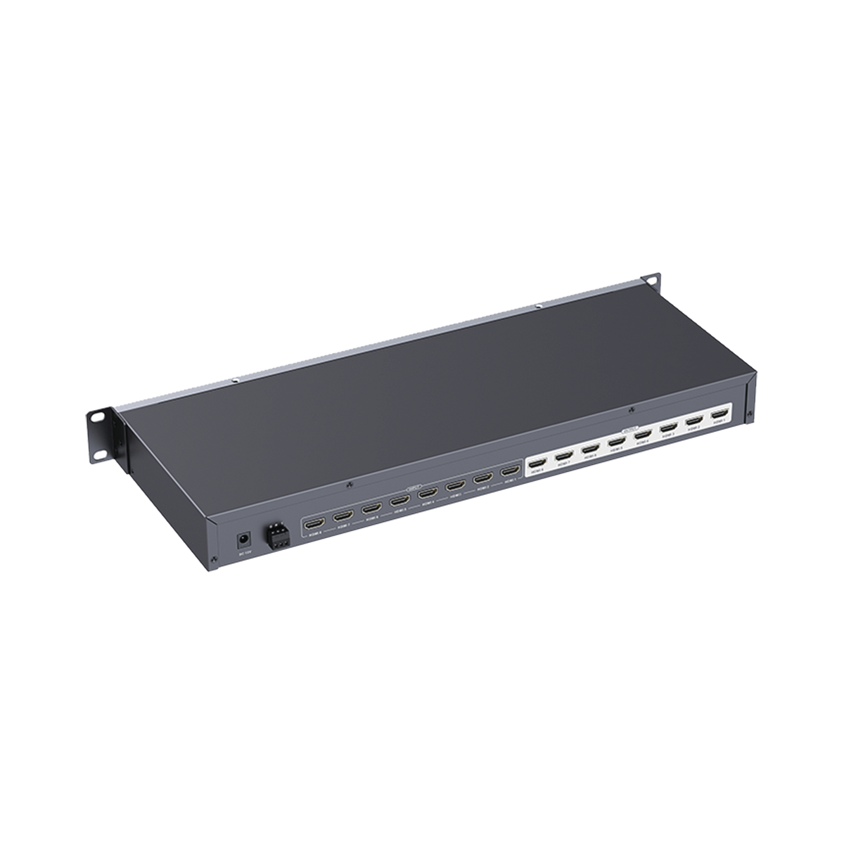 MATRICIAL DE VIDEO HDMI 8 x 8 / 8 Entradas y 8 Salidas en HDMI / 4K @ 30Hz / 10.2 Gbps / HDMI 1.4 / HDCP 1.4 / 3D / Conmutación por Botón, RS232 o