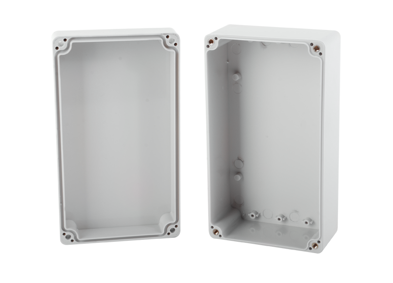 Gabinete Plástico para Exterior (IP65) de 158 X 90 x 60 mm Cierre por Tornillos.