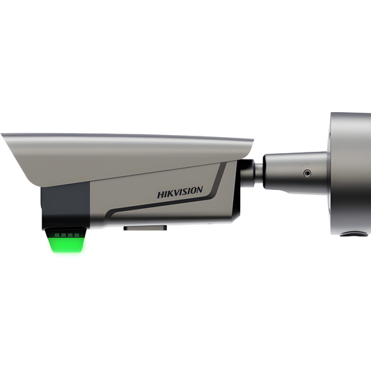 Bala IP 4 Megapixel ANPR para Control de Acceso y Control Remoto / Lente Mot. 2.8 mm a 12 mm / Presición 98.5% / Audio Personalizado e Indicador LED