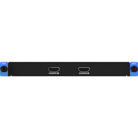 Tarjeta de Salida HDMI 4K 2 Canales / 4K60 / HDMI 2.0 / 8.84 MP por Puerto / 16 Capas Video Wall / Compatible Serie C66S