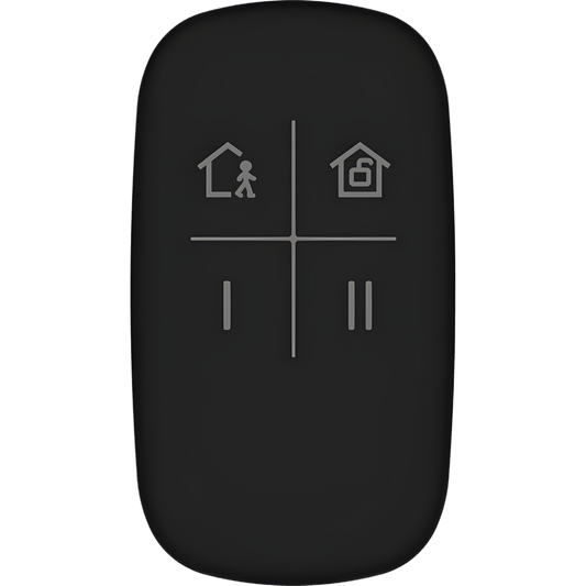 (AX PRO) Control Remoto para Armado y Desarmado / Color Negro / Teclas con Funciones Programables