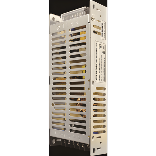 Caja con 40 Fuentes de Alimentación Hikvision 5V 40A 200W / Protección Cortocircuito y Sobrecarga / Eficiencia 87% / Rango Temperatura -40°C a 70°C
