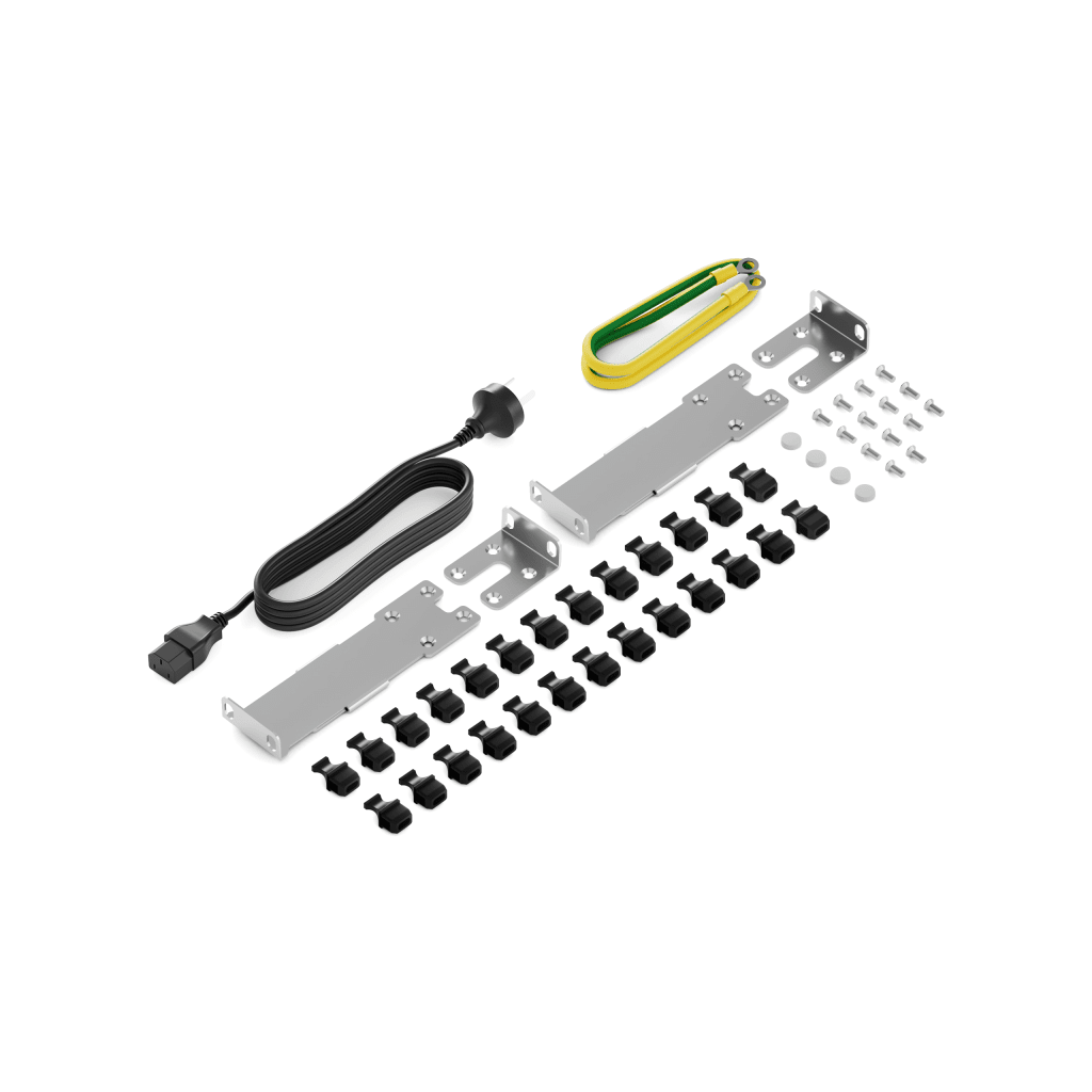 Switch eKit Core Empresarial Híbrido Capa 3 / 24 Puertos Gigabit / 16 Puertos SFP+ (10 Gbps) / 8 Puertos SFP28 (25 Gbps) / 2 Puertos QSFP28 (100