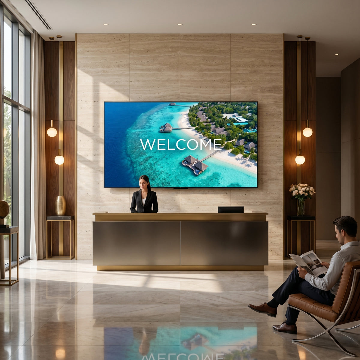 ROKU SmartTV QLED 98 pulgadas / Resolucion 4K UHD / Pantalla Gigante 2.19m × 1.25m / Audio Dolby 12W+12W / 3 HDMI con ARC-CEC / WiFi / VESA 700x400