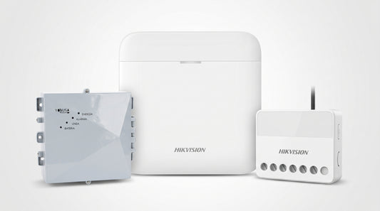(AX PRO + YONUSA) KIT de Alarma AX PRO / Incluye: 1 Hub con bateria de respaldo / 1 Energizador 2500Mts Lineales / 1 Relevador 0 a 36 Vcc (Max. 5 A)