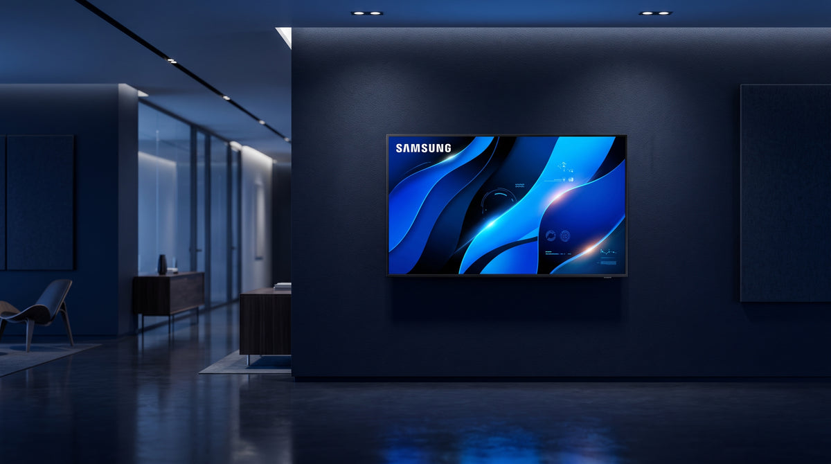 Pantalla Profesional LED de 50", UHD 4K (3840x2160p), Entradas de Video HDMI/DisplayPort / USO 24/7 / Compatible VESA / Compatible con software