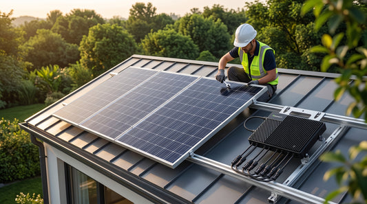 Kit Solar Interconexion / 2.5kW 220Vca / Microinversores Growatt / Montaje Incluido