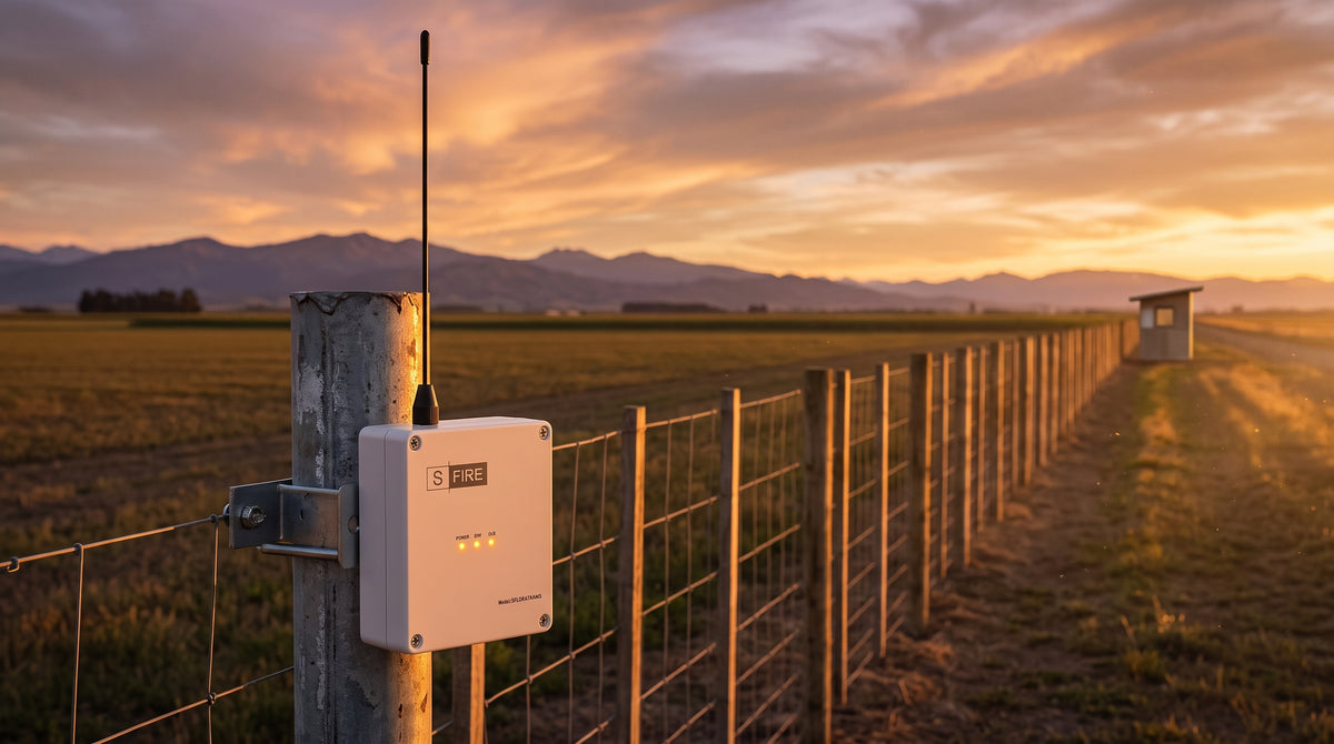 Kit Inalámbrico de Largo Alcance / Transmisor 12Vcc + Receptor 2 Salidas / 2,500 m (8,202 ft) / 433.92 MHz / Contacto Seco / -20°C a +80°C