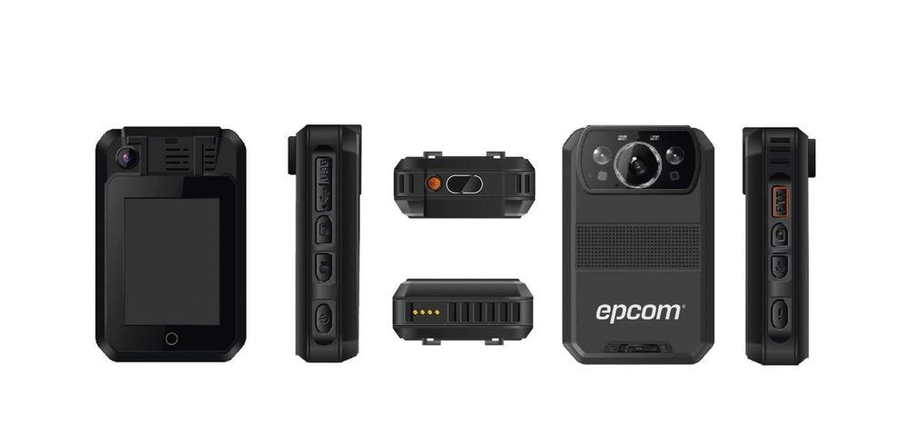 Body Camera para Seguridad / Video 4K / GPS Interconstruido / Conexión 4G-LTE / WiFi / Bluetooth / Sistema Basado en Android / Exterior IP66