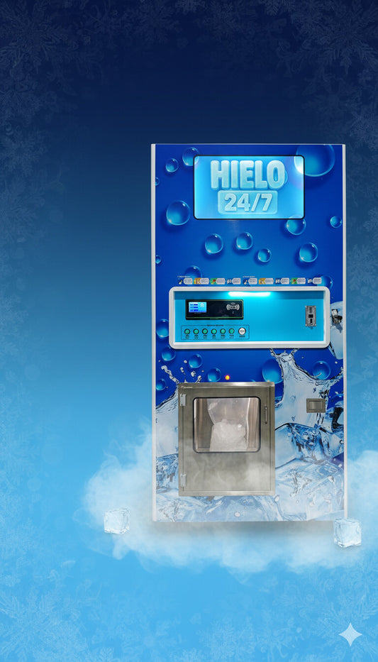 Máquina expendedora de hielo 320 kg por día