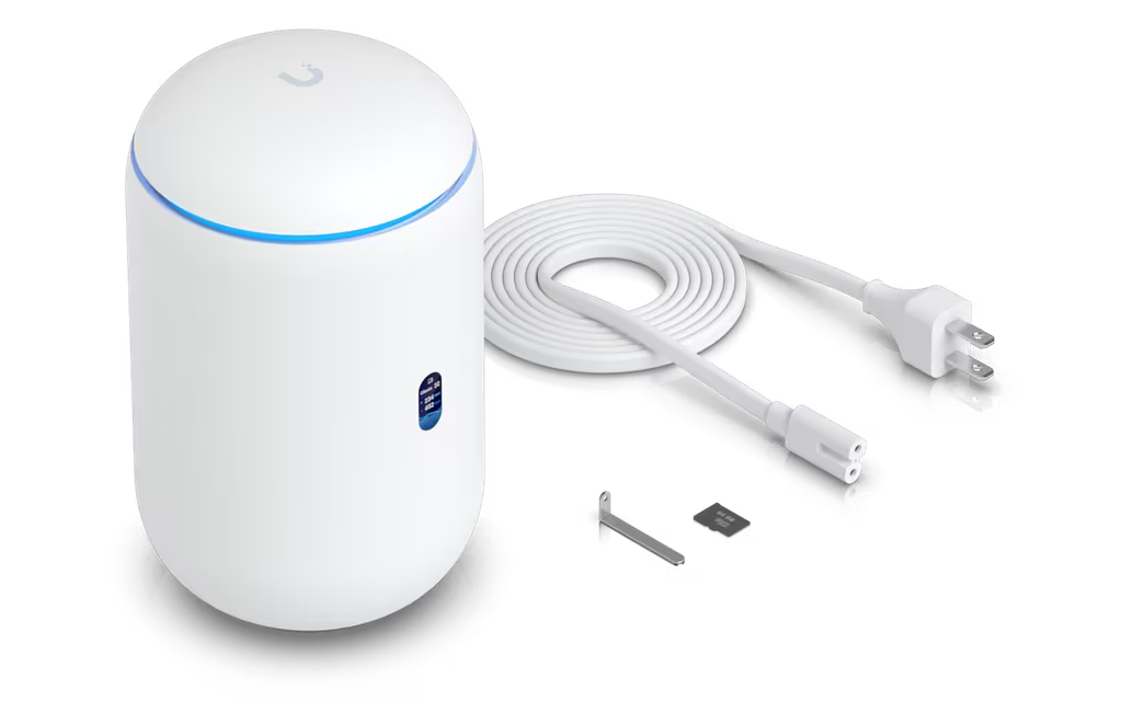 Dream Router 7 Cloud Gateway de 10G de Escritorio con WiFi 7 Integrado, Switch de 4 Puertos, Almacenamiento microSD y Compatibilidad Total con Full