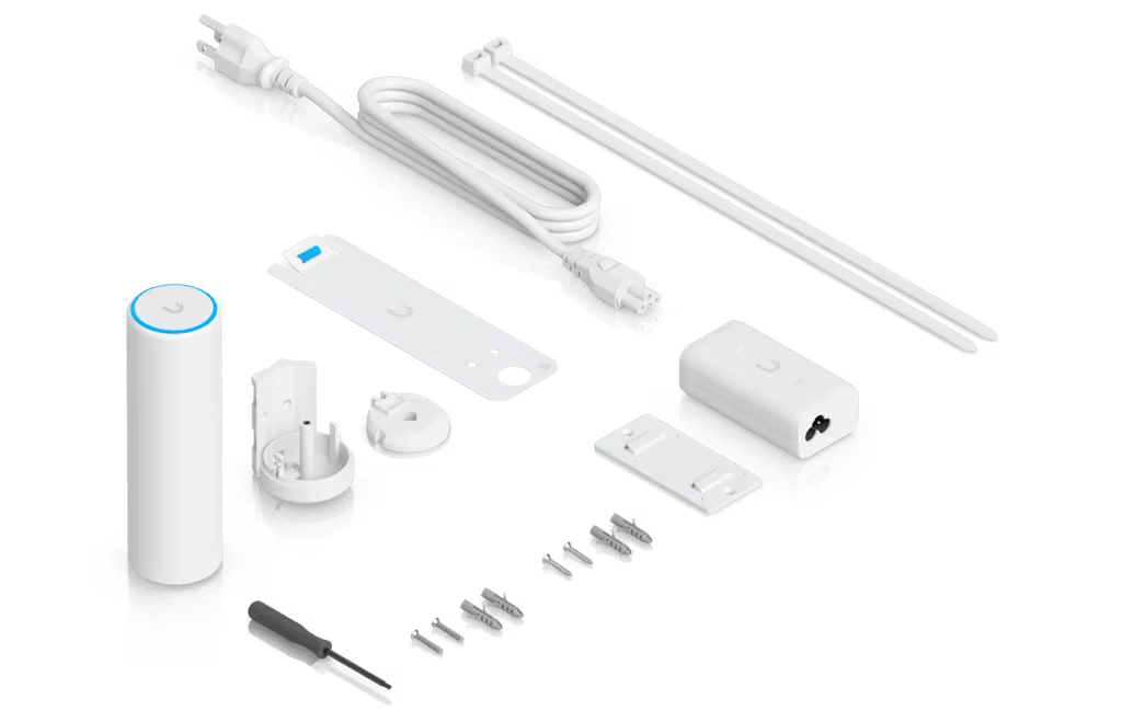 U7-Mesh - Punto de Acceso WiFi 7 para Interior y Exterior Mesh, Uplink 2.5 GbE, Cobertura de hasta 140 m² y Capacidad para 200+ Clientes, Montaje en