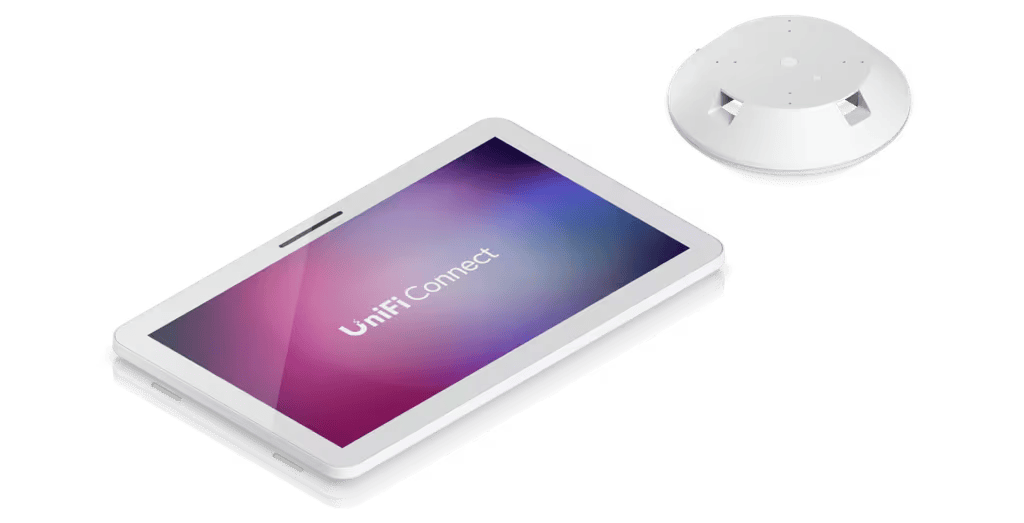 UniFi Connect UC-Display – Pantalla Interactiva de 21.5 pulgadas FHD para Digital Signage Centralizado, con Multi-Touch Capacitivo, PoE++, Procesador