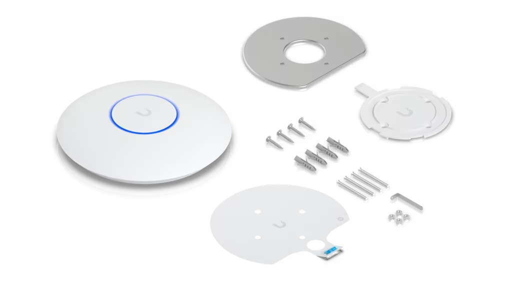 U7 Lite Wi-Fi 7 Doble Banda para Interiores con Cobertura de Hasta 115 m² y Soporte para Hasta 200 Usuarios