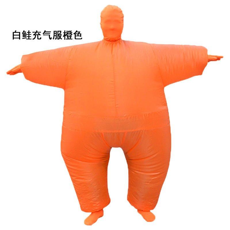 cosplay halloween pasarela disfraz de fiesta gordo traje inflable enmascarado - Ciaespinoza.com