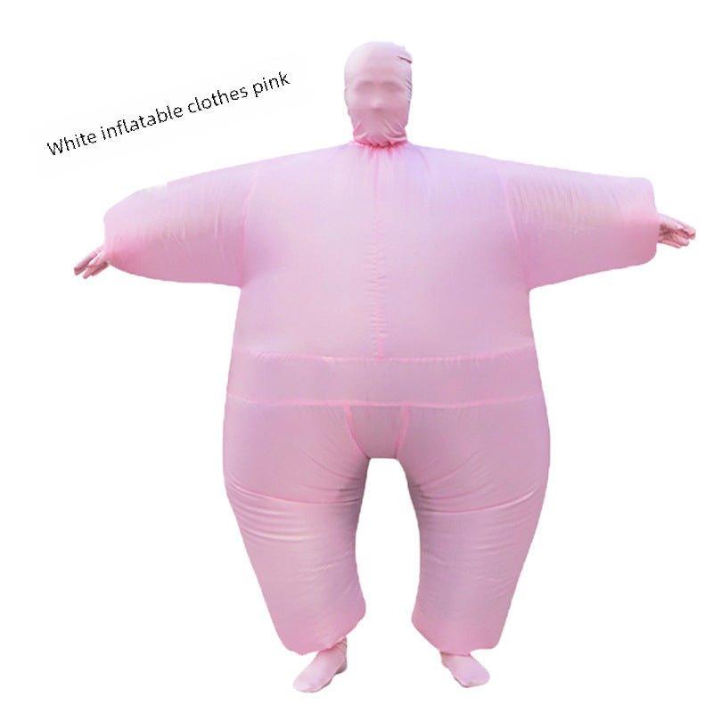 cosplay halloween pasarela disfraz de fiesta gordo traje inflable enmascarado - Ciaespinoza.com