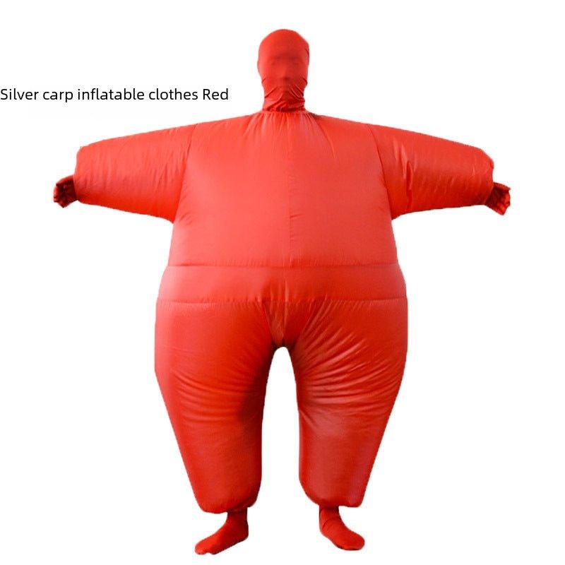 cosplay halloween pasarela disfraz de fiesta gordo traje inflable enmascarado - Ciaespinoza.com