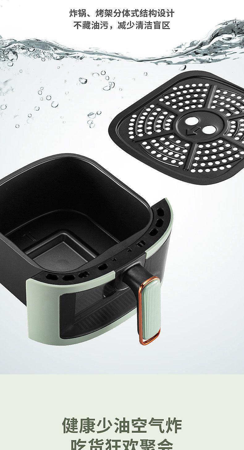 Freidora de aire multifuncional todo en uno para el hogar visual de 8L con pantalla de color inteligente tactil - Ciaespinoza.com