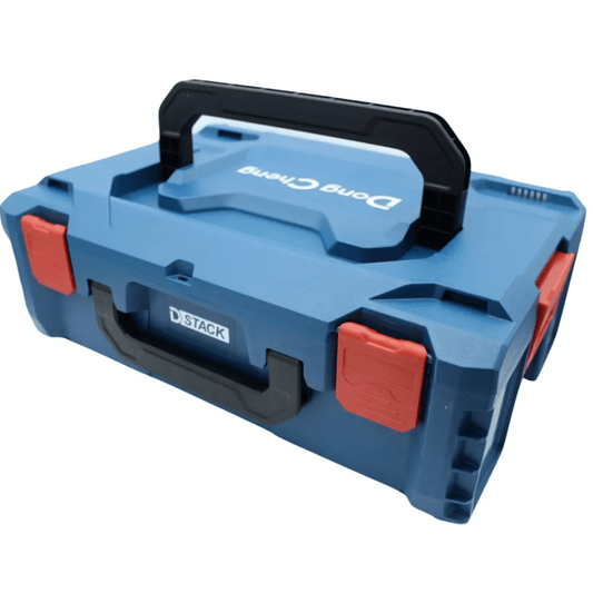 Maletín Rígido Apilable para Herramientas / Plástico de Alta Resistencia / Diseño Modular 46 x 17 x 32 cm (18.1 x 6.7 x 12.6 in) / Asas Ergonómicas