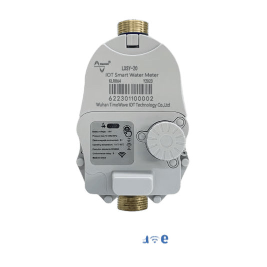 Medidor de Agua Mecánico LoRaWAN IoT de 3/4 Pulgada / Smart Metering y Telemetría para BMS / Válvula de Corte de Flujo / Batería Litio de Larga