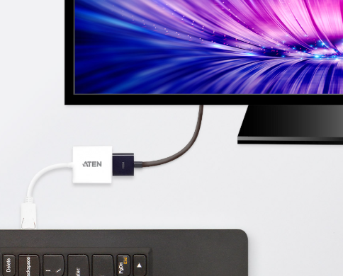 Adaptador de Entrada DisplayPort- Salida HDMI | 1080p | Compatible con audio |