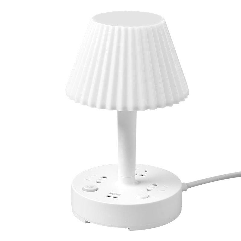 Lampara de escritorio multifunción con enchufe USB, 3 tipos de iluminacion - Ciaespinoza.com