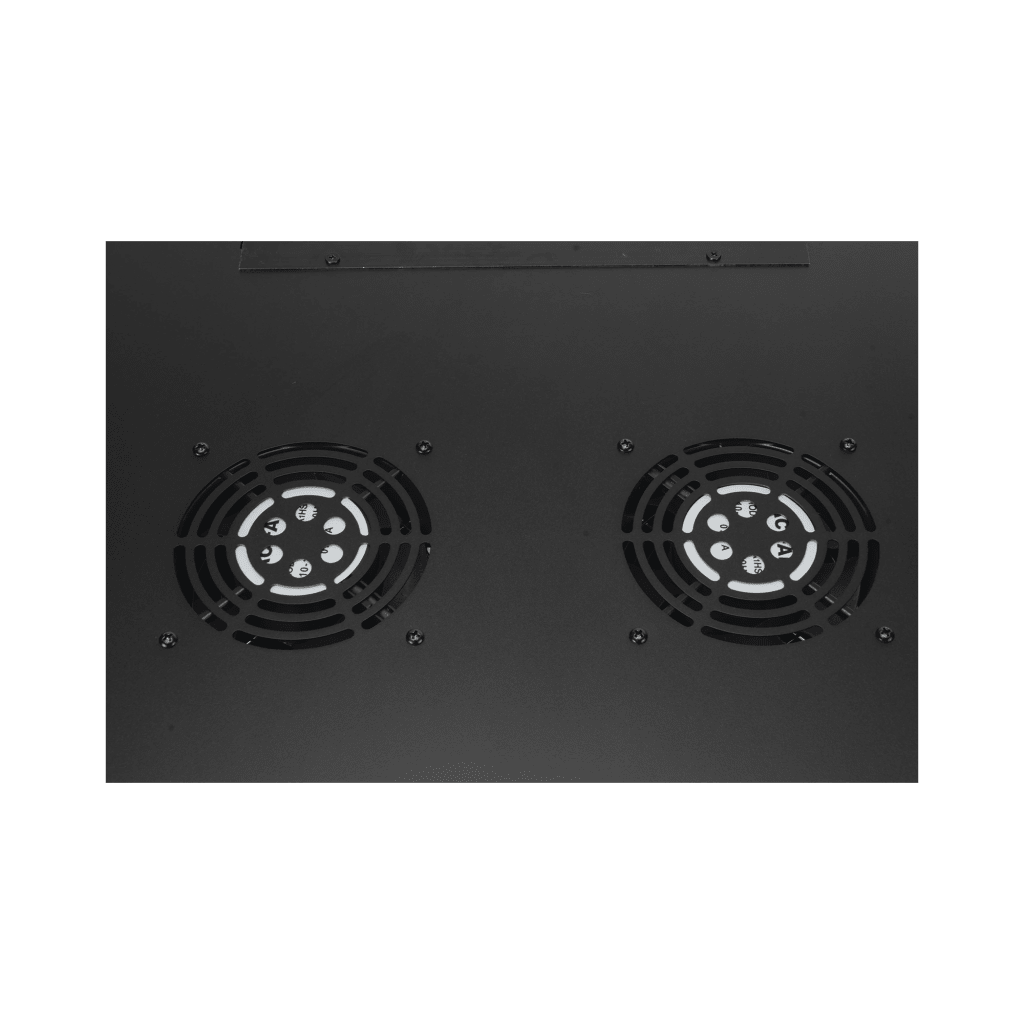 Gabinete de Pared 19 Pulgadas / 6U / 600 x 550 x 368 mm (23.6 x 21.7 x 14.5 in) / Acero SPCC RAL 9004 / Carga Estática 60 kg / IP20 Interior