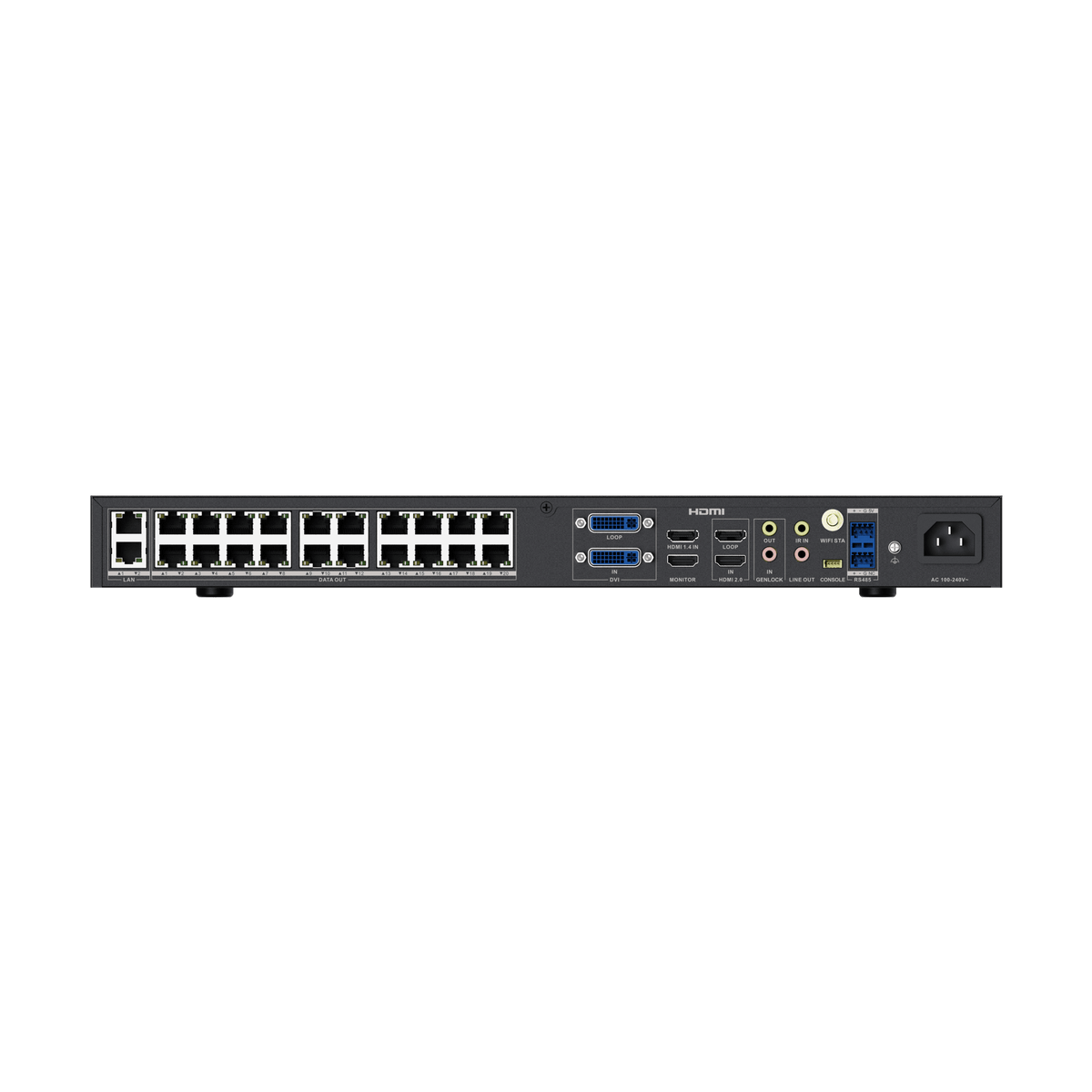 Controlador LED para Videowall / Android 12 / 20 Puertos RJ45 / HDMI 2.0 4K / Hikvision