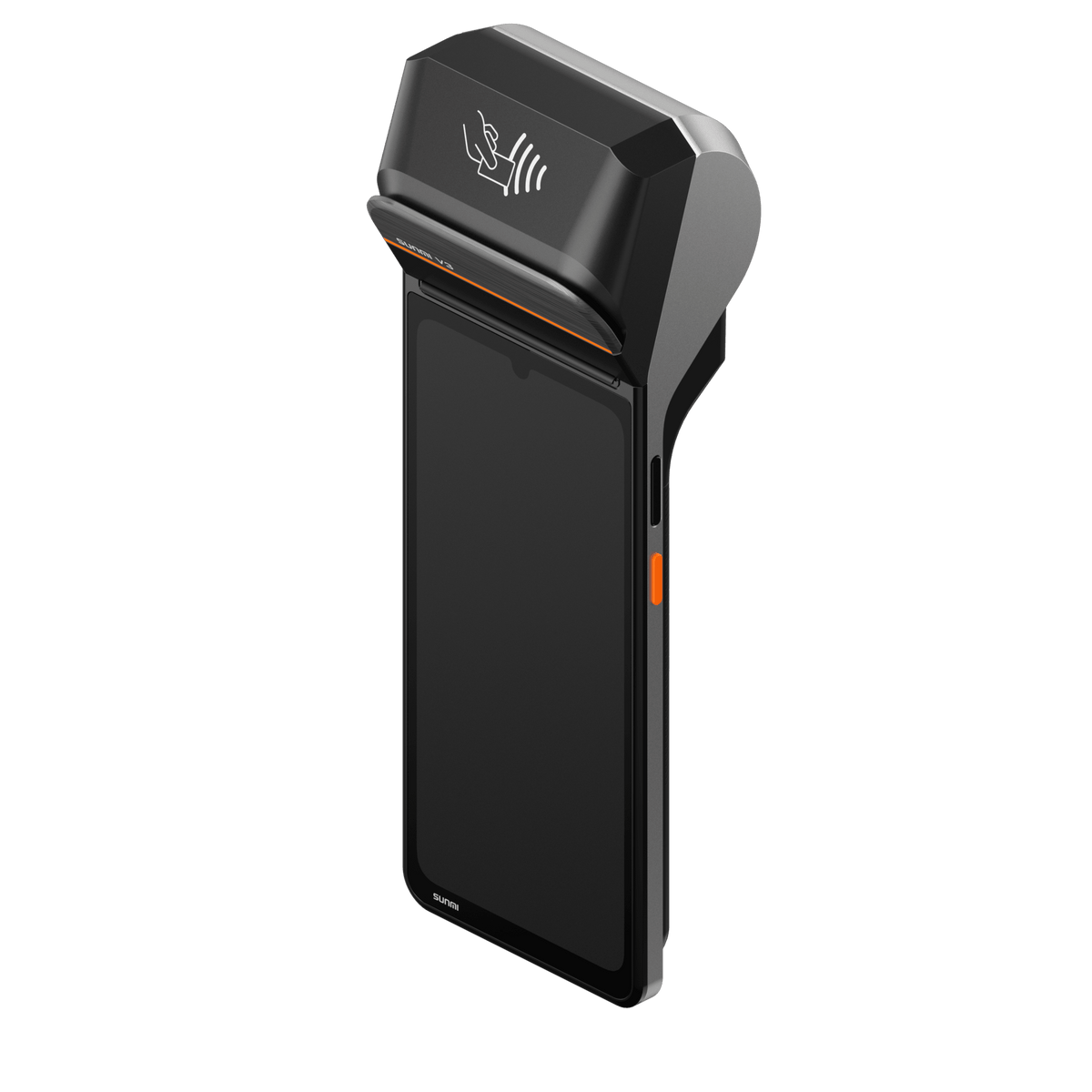 Terminal Móvil Inteligente SUNMI V3 / Pantalla HD+ 6.75" / Procesador Qualcomm Hexa-Core / Impresora Térmica 58 mm / Escáner Láser 2D / NFC SoftPOS