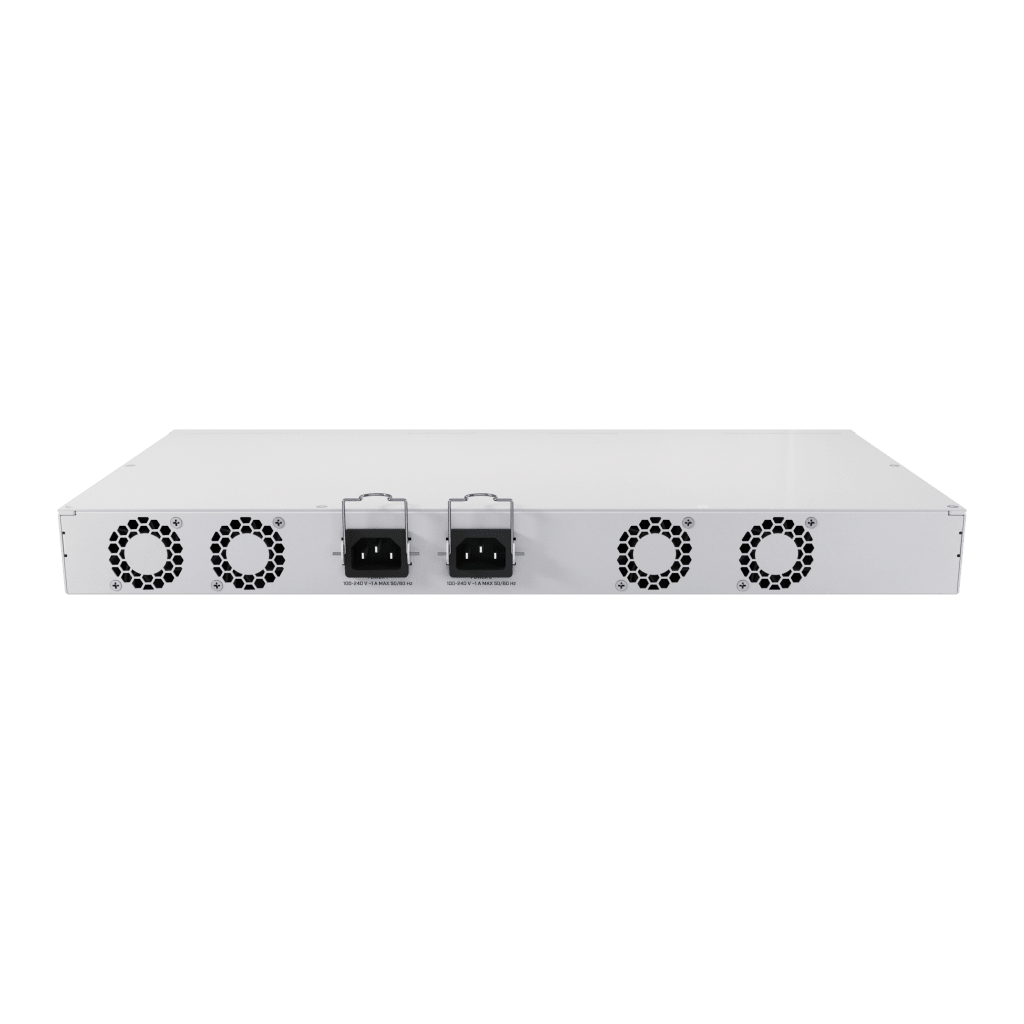 Switch de Red MikroTik CRS418-8P-8G-2S+RM / 17 Puertos Gigabit Ethernet / 8 Puertos PoE-out 802.3af/at / 2 Puertos SFP+ 10G / CPU Quad-Core 2.2 GHz