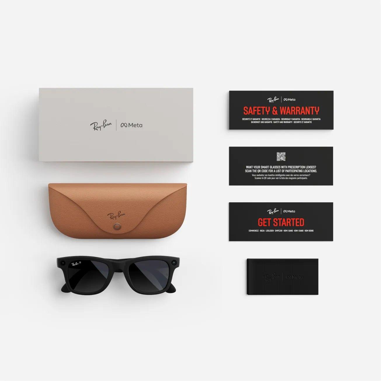 Lentes Rayban Meta Ray-Ban Wayfarer Ai 2ª generación de gafas de sol de disparo con control de voz inteligente - Ciaespinoza.com