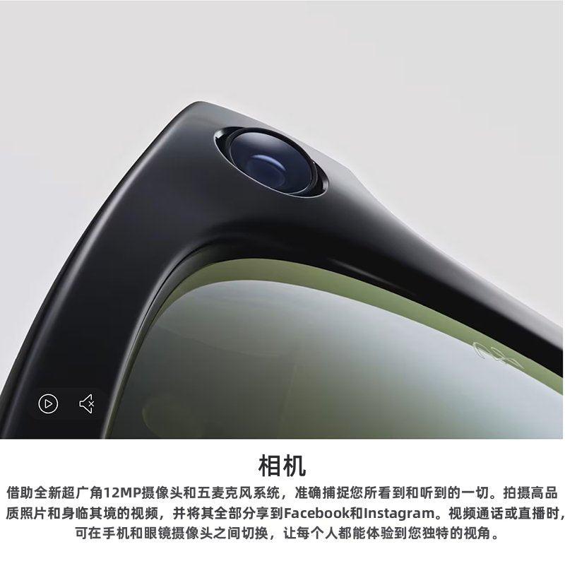 Lentes Rayban Meta Ray-Ban Wayfarer Ai 2ª generación de gafas de sol de disparo con control de voz inteligente - Ciaespinoza.com