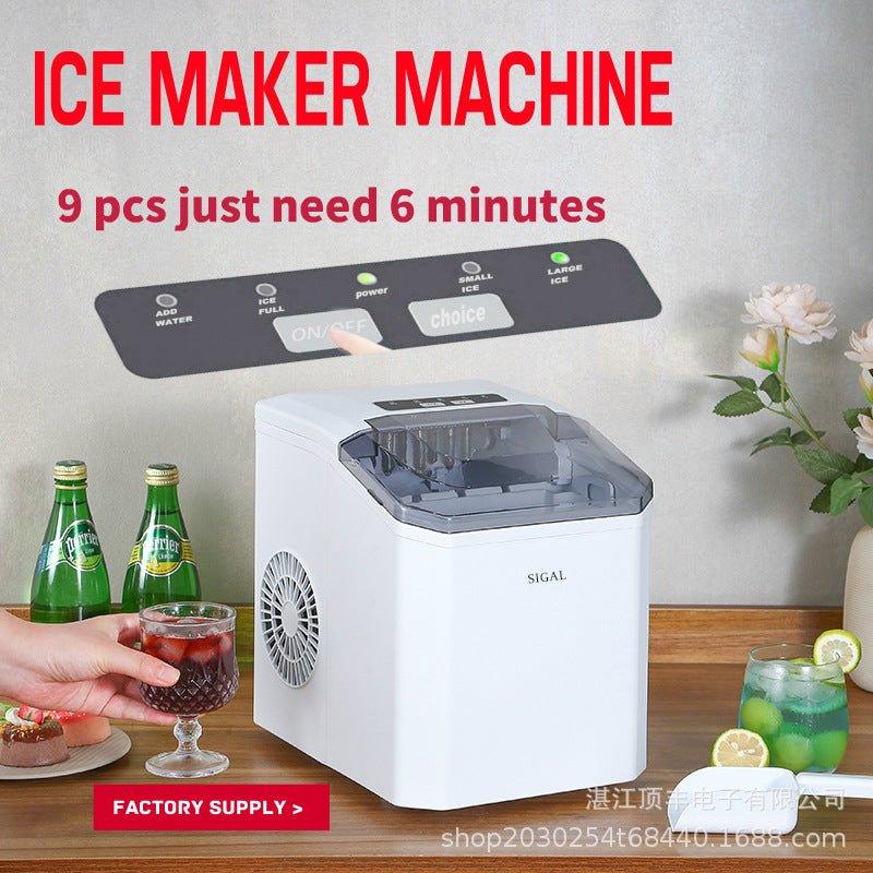 Máquina de hielo para el hogar, 12kg diarios de produccion - Ciaespinoza.com