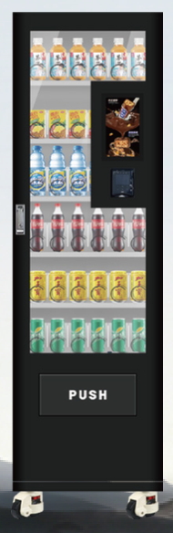 Máquina Expendedora de Snacks con Gabinete Adicional