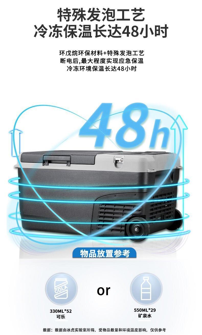 Nevera portátil con Refrigerador de 30L y 40L Compresor 12V24V220V de doble Gabinete - Ciaespinoza.com