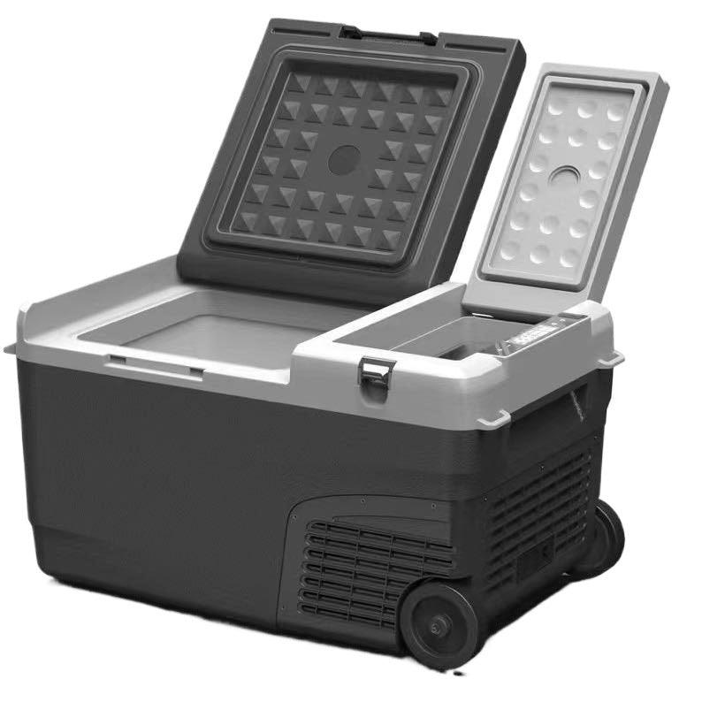 Nevera portátil con Refrigerador de 30L y 40L Compresor 12V24V220V de doble Gabinete - Ciaespinoza.com