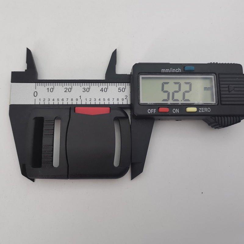 Paquete 2000 PCS de Hebilla lateral de plástico de seguridad para diversos usos negro con rojo - Ciaespinoza.com