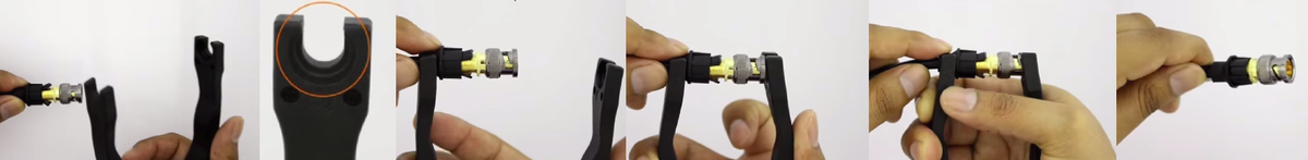 Pinza plástica para CaP System