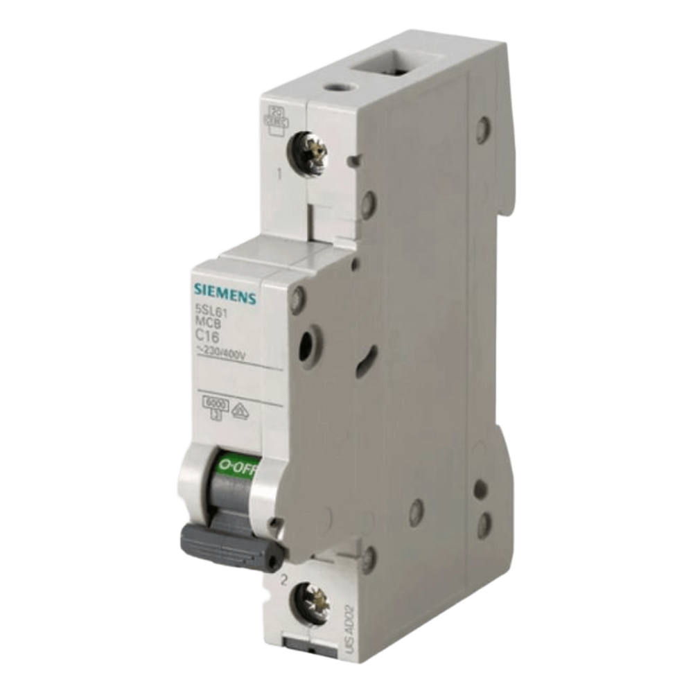 Interruptor Riel Dinn Tipo 5SL6, 1 polo, 10 amp