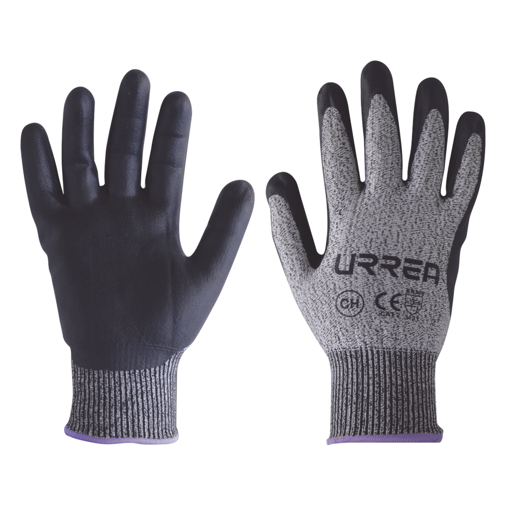 Guantes talla chica supraneema con recubrimiento de nitrilo.