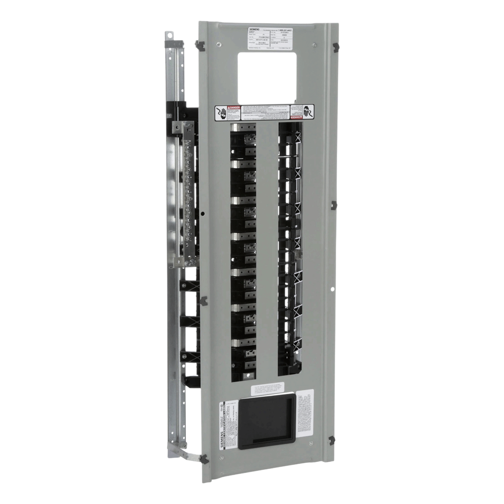 Interior de tablero P1, para montar interruptores BL/BQD, 250A, 3F, 4H, 220/127 ó 480/277 V c.a., 18 Circuitos, Barras de Aluminio