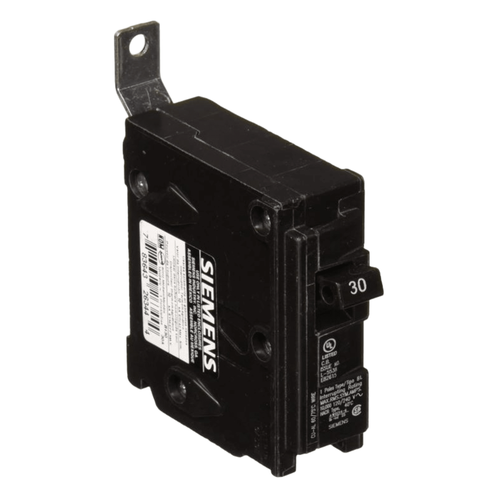 Interruptor automático atornillable tipo BL 1 polo, 30 amp.
