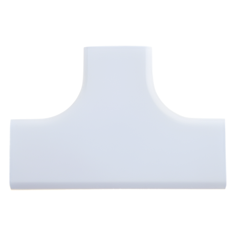 Accesorio en "T", para uso con canaleta LDPH10, material ABS, Color Blanco