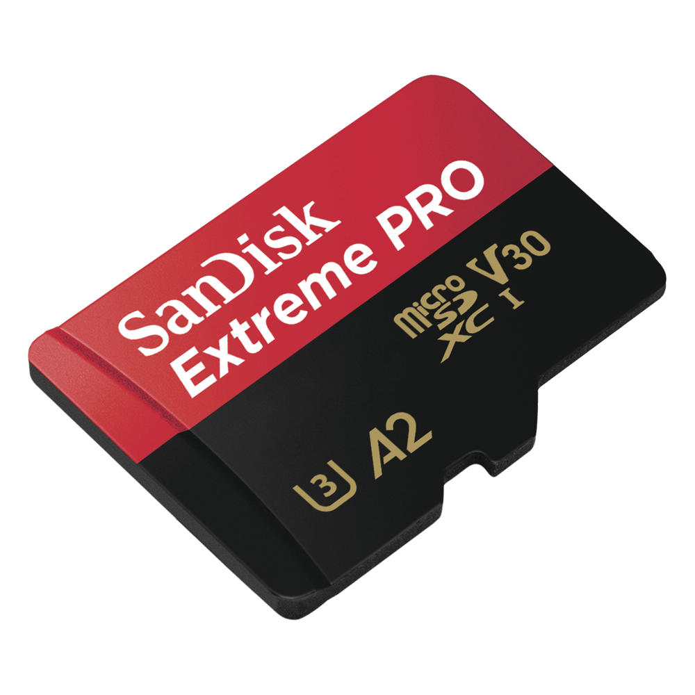 SANDISK extreme pro microsd card 512GB, incluye adaptador
