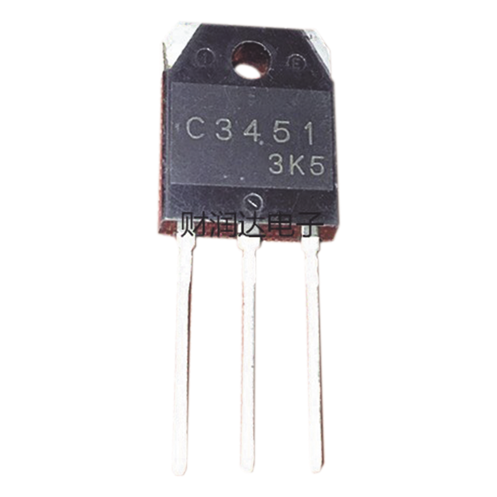 Transistor de Potencia en Silicio tipo NPN, 500 Vc-b, 15 A. 100 Watt, TO-3PA