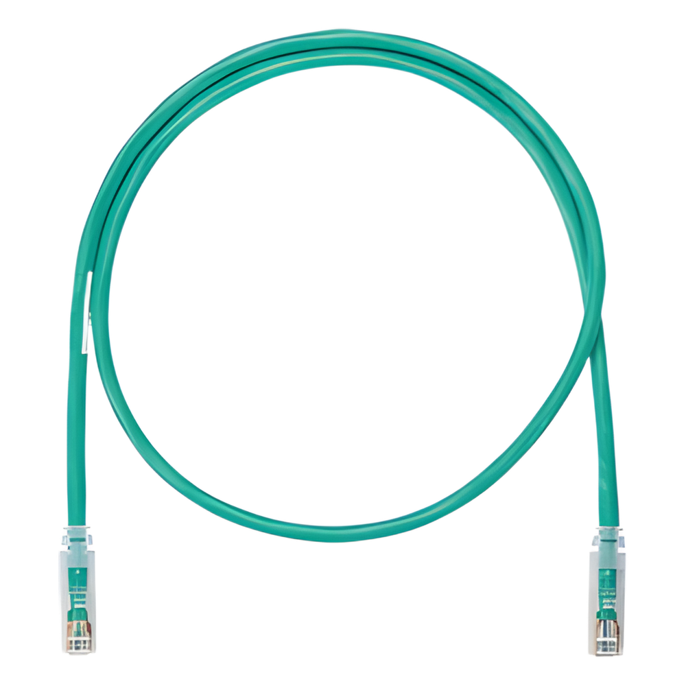 Cable de Parcheo UTP Categoría 6, con Plug Modular en Cada Extremo - 6 Metros (19.69 Pies) - Verde