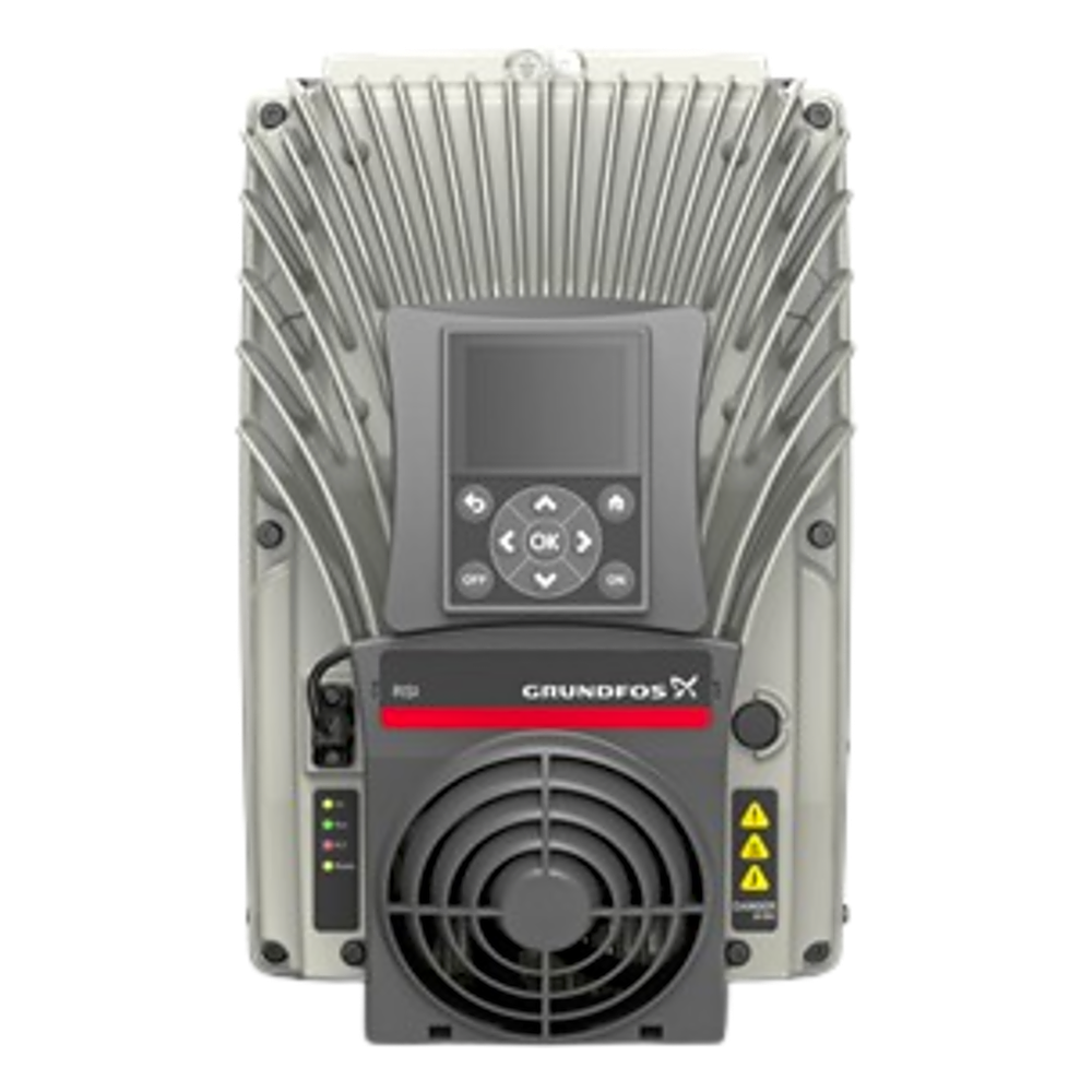 RSI-Inversor Solar Renovable para Bombas de Agua AC de 5.5kW (7.5HP) 220V Trifasico: Sistema Solar Eficiente y Fiable.